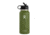 Hydro Flask Wide Mouth Bottle with Straw Lid, Olive, 32 oz., W32BSW306