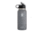 Hydro Flask Wide Mouth Bottle with Straw Lid, Stone, 32 oz., W32BSW010