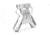 Hyskore Range Hound Steel Frame End Bracket For Hanging Steel Targets, Silver, 30303