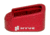 HYVE Technologies Magazine Extension Base Pad, Glock 43, 2-Round, Red G43-E2-2