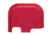 HYVE Technologies Slide Cover Plate, Glock 43, Red, G43-SCP-2