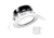 I2Systems Inc Apeiron Pro A503 3W LED Spring Mount Light, Round, Cool White/White Finish, A503-31AAG