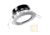 I2Systems Inc Apeiron Pro A503 3W LED Spring Mount Light, Round, Neutral White/Brushed Nickel Finish, A503-41BBD