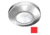 I2Systems Inc Profile P1100 1.5W LED Surface Mount Light, Red/Chrome Finish, P1100Z-11H