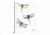 iCanvas Dragonflies by Dean Crouser Canvas Print, Multi, 26x18x0.75 DCR8-1PC3-26x18