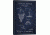 iCanvas Fishing Tackle Navy Blue Patent BluePrint,26x18 by Aged Pixel Canvas,26x18, 26 x 18 ADP1216-1PC3-26x18