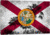 iCanvas Florida Flag, Grudge Palm Trees Canvas Print, Multi, 40x26x0.75 FLG597-1PC3-40x26