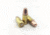 ICC Ammo Gold Elite 9mm 100 Grain Frangible Flat Point Brass Pistol Ammo, 1000 Rounds, 009-100XFP-M