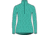 Icebreaker 260 Vertex Long Sleeve Half Zip Herenga Thermal Top - Women's, Flux Green/Snow/J, Small, IB0A56TA974S