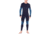 Icebreaker 260 Zone Long Sleeve Crewe - Mens, Midnight Navy/SURF, Extra Large, 104360B04XL