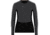 Icebreaker 260 ZoneKnit Long Sleeve Crewe Thermal Top - Women's, Jet Heather/Black/Metro Heather/Cb, Small, IB0A56HL585S