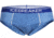 Icebreaker Anatomica Briefs - Men's-Stripe Cobalt/Capri-X-Large