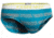 Anatomica Briefs - Mens-Stripe Alpine/Metro Heather/White-Small