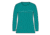 Icebreaker Central Classic Long Sleeve Icebreaker T-Shirt - Women's, Flux Green, Extra Large, IB0A56QT861XL