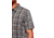 Icebreaker Compass Short Sleeve Shirt, Metal/Monsoon/Plaid, S, 103611002S