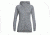 Icebreaker Crush Long Sleeve Zip Hood - Women's, Gritstone Heather, Large, 104093001L