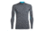 Icebreaker Fluid Zone Long Sleeve Zip - Men's, Monsoon/Mediterranean, Small, 104117002S