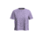 Icebreaker Merino 150 Tech Lite III SS Crop Tee - Womens, Purple Gaze, Large, IB0A56Y2736L