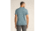 Icebreaker Merino 150 Tech Lite SS T-Shirt Single Line Camp - Men's, Blue Ash, Small, IB0A573X0A5S