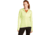 Icebreaker Merino Blend 200 RealFleece Descender LS Zip Hoodie - Womens, Citrine, Large, IBBA56YN0ABL