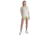 Icebreaker Merino Drayden Reversible SS Top Stripe - Womens, Ecru Heather/Glazen/S, Medium, IB0A56ZWB78M