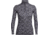 Icebreaker Oasis Long Sleeve Half Zip Diamond Line - Women's-Blizzard Heather/Black-X-Small