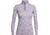 Icebreaker Oasis Long Sleeve Half Zip Diamond Line - Women's-Silk Heather/Eggplant-Medium