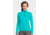 Icebreaker Oasis Long Sleeve Half Zip Top - Women's-Mermaid/Hunter-Large