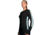 Icebreaker Olympia Crew Long Sleeve - Women's-Black/Snow-X-Small