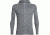 Icebreaker Quantum Long Sleeve Zip Hood Jacket - Men's-Gritstone Heather-Large