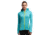 Icebreaker Quantum Long Sleeve Zip Hood - Women's-Glacier/Cruise/Chartreus-X-Small