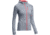 Icebreaker Quantum Long Sleeve Zip Hood - Women's-Mineral/Grapefruit-Large
