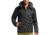 Scout Long Sleeve Zip Hood Jacket - Mens-Jet Heather/Black-Medium