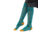 Icebreaker Ski+ Medium Over The Calf Socks - Women's, Flux Green/Solar/Ether, Small, IB104881958S
