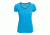 Icebreaker Spark Short Sleeve V Top - Women's-Cyan/Panther-Large
