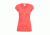 Icebreaker Sphere Short Sleeve Scoop, Poppy Red Hthr, L, 104263601L