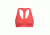 Icebreaker Sprite Racerback Bra - Women's, Poppy Red, Small, 103020608S