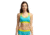 Icebreaker Sprite Racerback Bra - Women's, Glacier/Chartreuse, Extra Small, 594459
