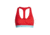 Icebreaker Sprite Racerback Bra - Women's, Ember/Aqua Splash, Medium, 103020611M