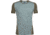 Icebreaker Strike Lite Short Sleeve Crew - Men's-SHale Heather/Kona/Bonfire-Medium