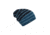 Icebreaker Stripe Slouch Beanie, Prussian Blue, One Size, 104403401OS