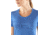 Icebreaker Tech Lite Short Sleeve Low Crewe Cadence Pulse- Womens, Cove, Small, 104602401S