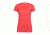 Icebreaker Tech Lite Short Sleeve Scoop, Poppy Red/Fawn Hthr/Stripe, XS, 104087601XS
