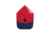 Igloo Playmate Elite Ultra Cooler, 16 Qt, Aegean Sea/Eruption Red, 00032348