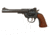 Iver Johnson Arms 66-Trailsman Revolver, .22 Long Rifle, 6in barrel, blued finish steel frame, brown plastic grip, revolving chamber, fixed blade and notch, 8 round cylinder, IJ-66 TL-.22LR-6-1-FRRMPG