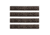 IMI Defense 1913 Picatinny Rail Cover - Pack of 4, Black, IMI-ZRC1BLACK