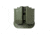 IMI Defense Double Magazine Pouch, 1911 .45 ACP, BUL M-5, Heckler &amp; Koch USP, SIG Sauer P227, SIG Sauer P320 .45 ACP, Taurus PT24/7 OSS .45 ACP, Olive Drab Green, IMI-Z2050O.D. GREEN