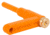 IMI Defense Empty Chamber Ejectable Safety Flag Load Indicator, .223 / 5.56mm, Orange/Brass, 14181