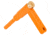 IMI Defense Empty Chamber Ejectable Safety Flag Load Indicator, .223 / 5.56mm, Orange/Brass, 14181