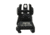 IMI Defense AFS Rear Aluminum Flip Up Rifle Sight, Black, IMI-Z7030